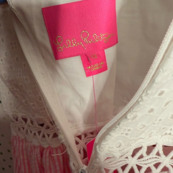 Lilly Pulitzer Alivia Dress Havana Pink NWT - Picture 7 of 11